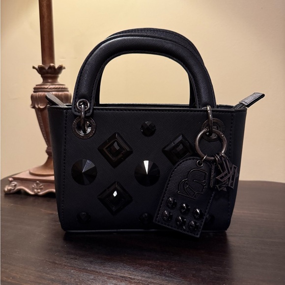 Rare Karl Lagerfeld Mini Tote - Picture 2 of 6
